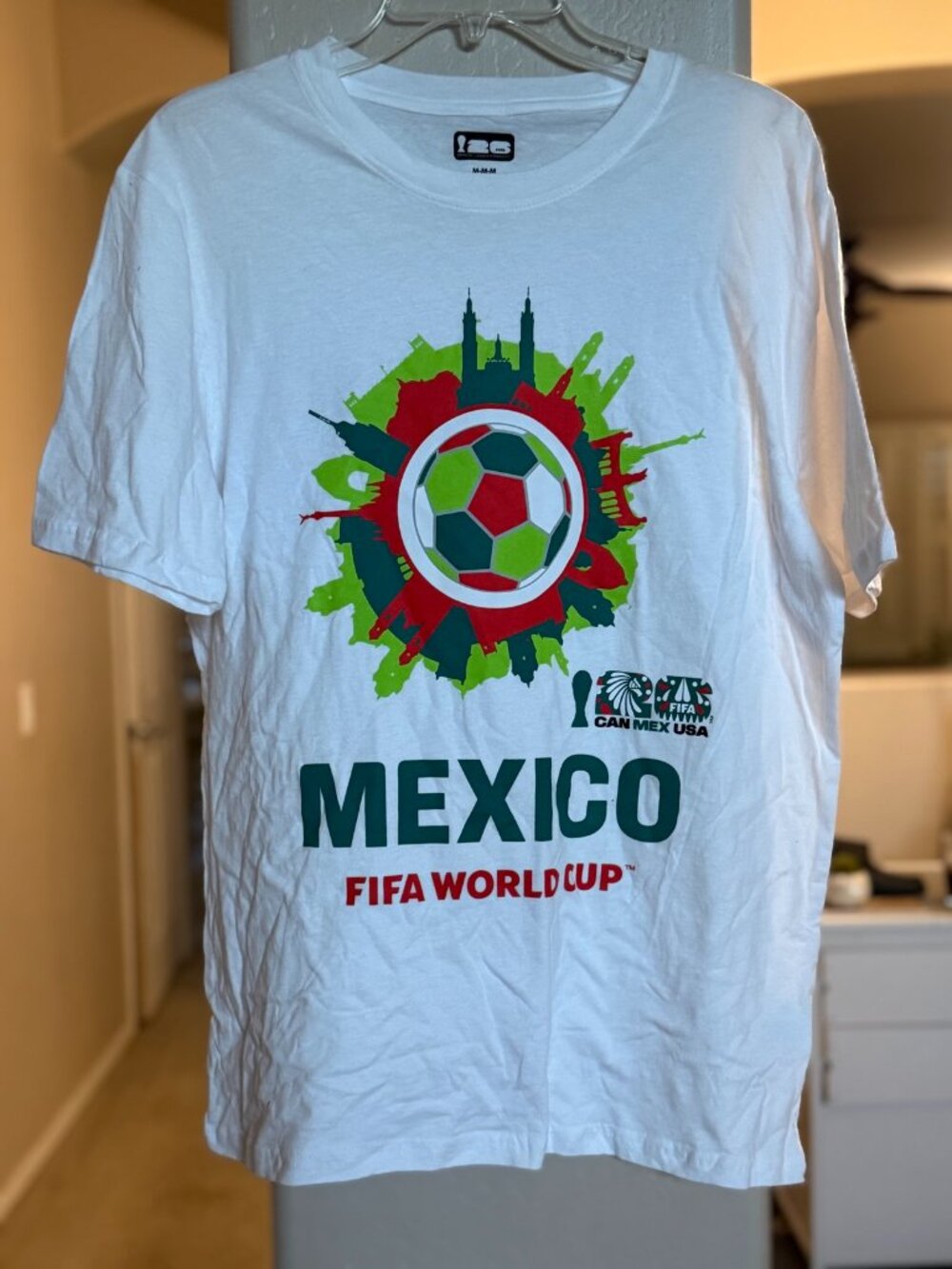 FIFA World Cup 2026 Mexico Tee Size M